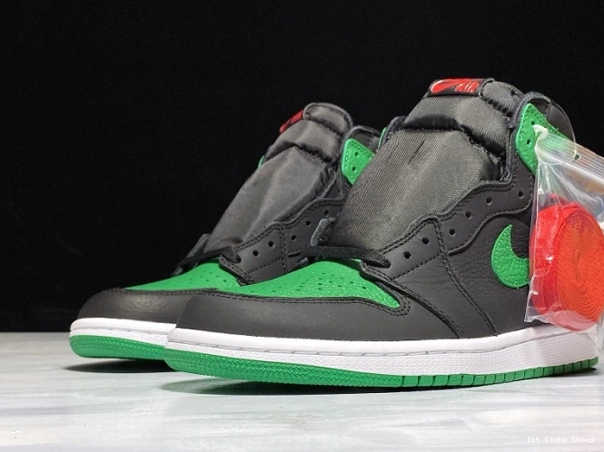 1st Kicks Pine 555088-030 Jordan 1 Air Green High 0712